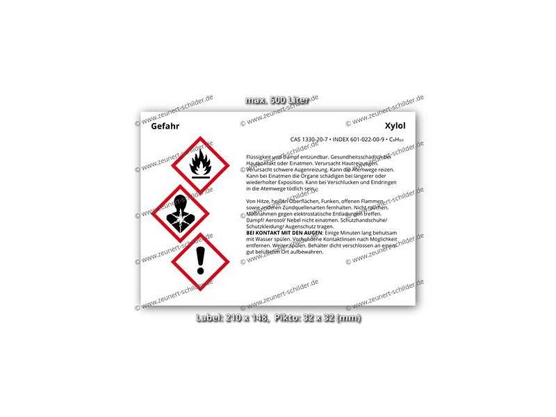 Xylol (Mischisomere) - 200 l Fass - CAS 1330-20-7