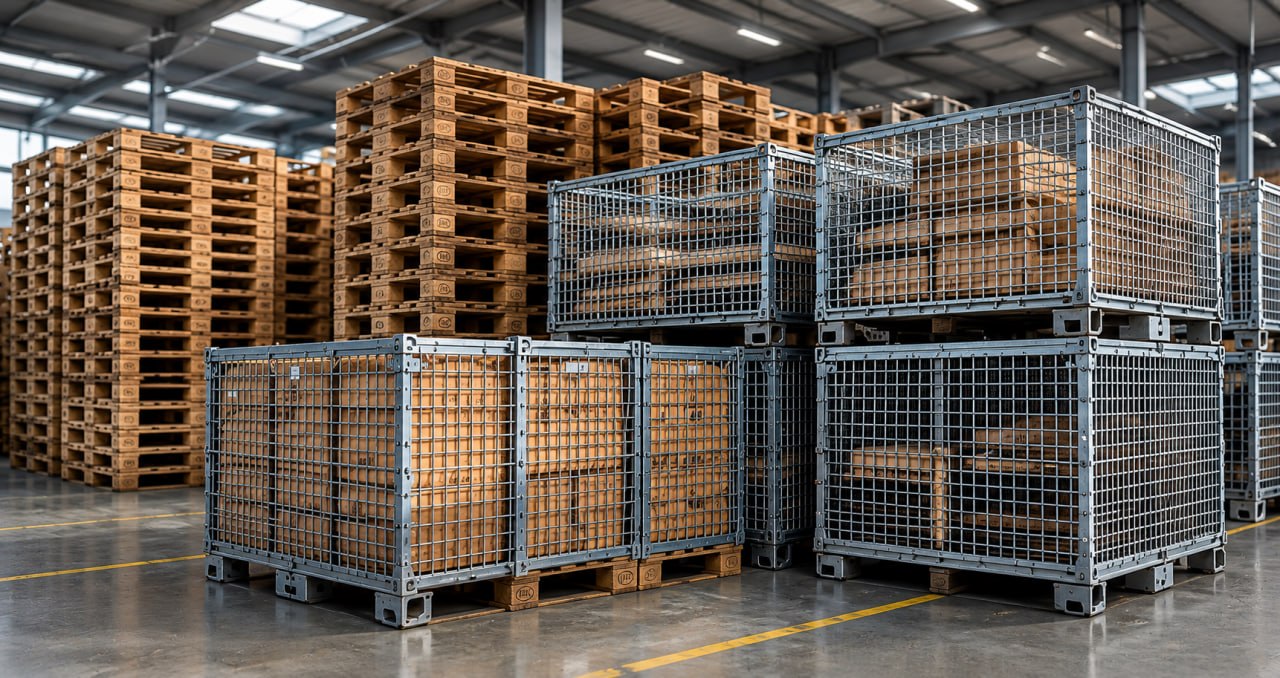 Gitterboxen & Paletten